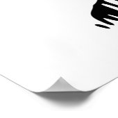 Retro Policeman Poster (Ecke)