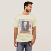 Retro Political Herbert Hoover President Art. 1929 T-Shirt (Vorne ganz)