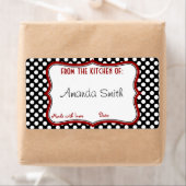 Retro Polka Dot Canning Label (Insitu)