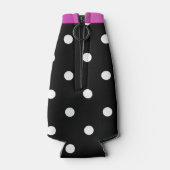 Retro Polka Dot Custom Flasche Cooler Flaschenkühler (Rückseite)