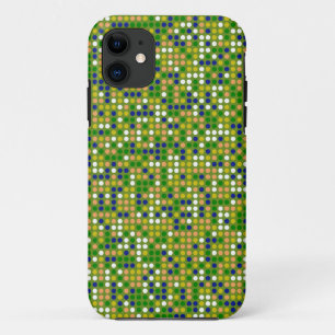 Retro Polka Dot Mosaic Muster #2 Case-Mate iPhone Hülle