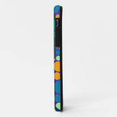 Retro Polka Dot Mosaic Muster #6 Case-Mate iPhone Hülle (Hinten/Links)