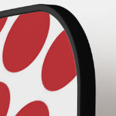 RETRO POLKA DOT Pickleball Paddles (Linke Seite)