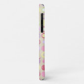 Retro Polka Dots (beige) Case-Mate iPhone Hülle (Hinten/Links)