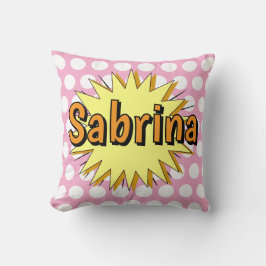 Retro-Polka-Punkt-50er-Stil Kissen