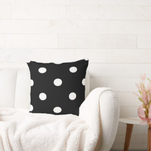 Retro-Polka-Punkt-Design – Vintage-Ästhetik Kissen