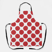 Retro-Polka-Punkt-Schürze Schürze (Vorderseite)