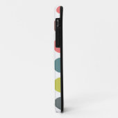 Retro-Polka-Punkte Case-Mate iPhone Hülle (Hinten/Links)