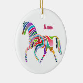 Retro Pony Keramik Ornament (Rechts)