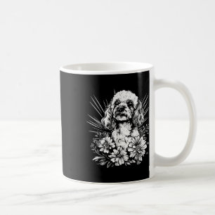 Retro Poodle Dog Lover Tattoo Style _1 Kaffeetasse