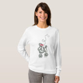 Retro Poodle T - Shirt (Vorne ganz)