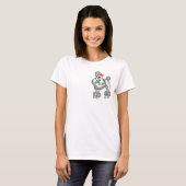 Retro Poodle T - Shirt (Vorne ganz)