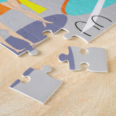 Retro Pool Party Puzzle (Seite)