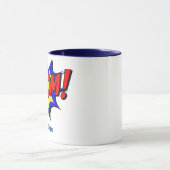 Retro Pop Art - Boom Designed Tasse (Zentrum)