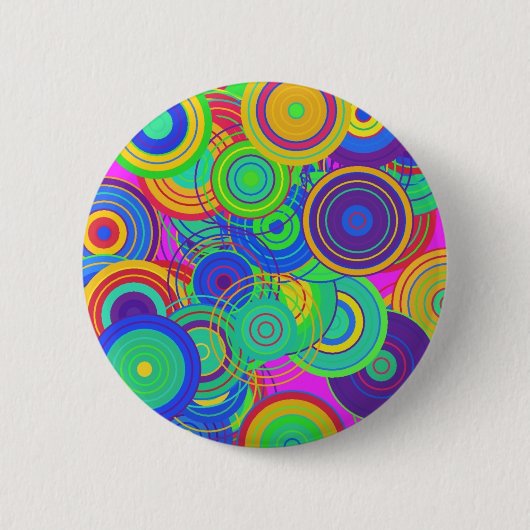 Retro Pop Art Button (Vorderseite)