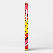 Retro Pop Art: Cartoon Patch Abzeichen Case-Mate iPhone Hülle (Rückseite / Links)