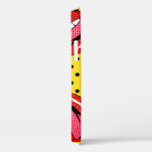 Retro Pop Art: Cartoon Patch Abzeichen Case-Mate iPhone Hülle (Rückseite / Rechts)