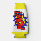 Retro Pop Art, Comic Book Pow! Flaschenkühler (Vorderseite)