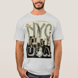 Retro Pop Art Comic New York City NYC USA T-Shirt