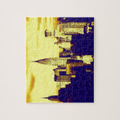 Retro Pop Art Comic New York City Puzzle (Vertikal)
