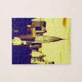 Retro Pop Art Comic New York City Puzzle (Horizontal)