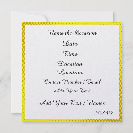 Retro Pop Art Couple Jitterbugging Einladung (Rückseite)