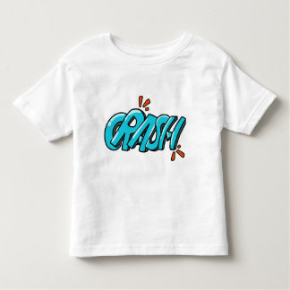 Retro Pop Art CRASH Graffiti Lettering Kleinkind T-shirt