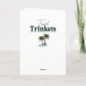 Retro Pop Art Lady | Just Sprichwort Hi Karte (Rückseite)