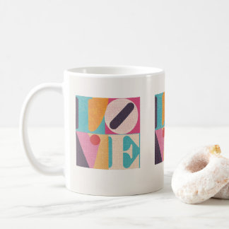 Retro Pop Art LOVE – Valentine’s Day Coffee Mug Kaffeetasse