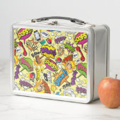 Retro Pop Art Metal Lunch Box (Beispiel)