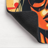 Retro Pop Art Mouse Pad Mousepad (Ecke)