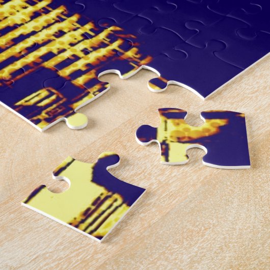 Retro Pop Art New York Puzzle (Seite)