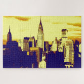 Retro Pop Art New York Puzzle (Horizontal)
