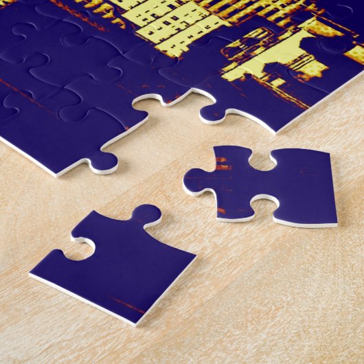 Retro Pop Art New York Puzzle (Seite)