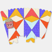 Retro Pop Art Popcorn Geschenkschachtel (Ungeklappt)