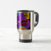 Retro-Pop-Art Reisebecher (VorderseiteRechts)