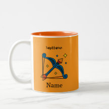 Retro-Pop-Art-Schütze-Sternzeichen-Geschenk