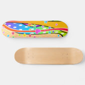 Retro POP ART SKATEBOARD (Horizontal)