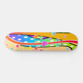 Retro POP ART SKATEBOARD (Horizontal)
