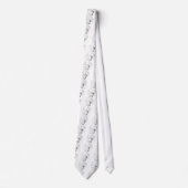 Retro Pop Art Smash Sketch Krawatte (Vorderseite)