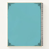 Retro Pop Art Spaghetti & Wine Cooking Recipe Notizblock (Rückseite)