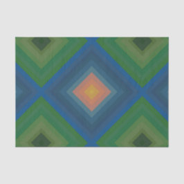 Retro Pop Art Strip Diamant Muster Seidenpapier