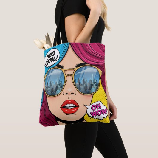 Retro Pop Art Tasche (Von Nahem)