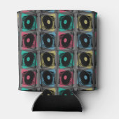 Retro Pop Art Turntable Dosenkühler (Rückseite)
