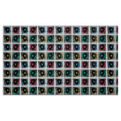 Retro Pop Art Turntable Stoff (Fat Quarter (45,7 x 55,9 cm))