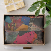 Retro Pop Art Womoupage Tissue Seidenpapier (Geschenk)