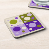 RETRO POP CIRCLES UNTERSETZER (6). (Linke Seite)