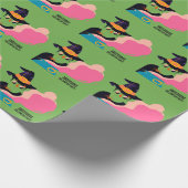 Retro-Pop Halloween Vintages KostümParty Geschenkpapier (Ecke)