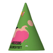 Retro-Pop Halloween Vintages KostümParty Partyhütchen (Rechts)