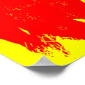 Retro Pop Kunst, Dichtung und Musik Poster (Ecke)